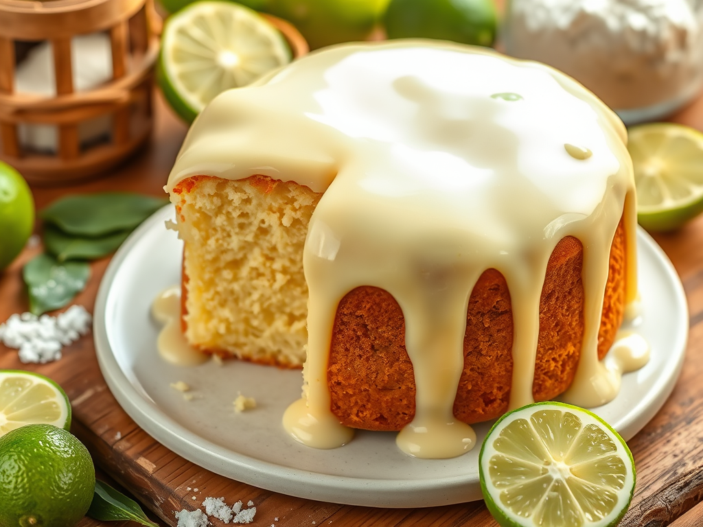 Delicious limey cake treat that all your family members with a sweet tooth will&nbsp;love