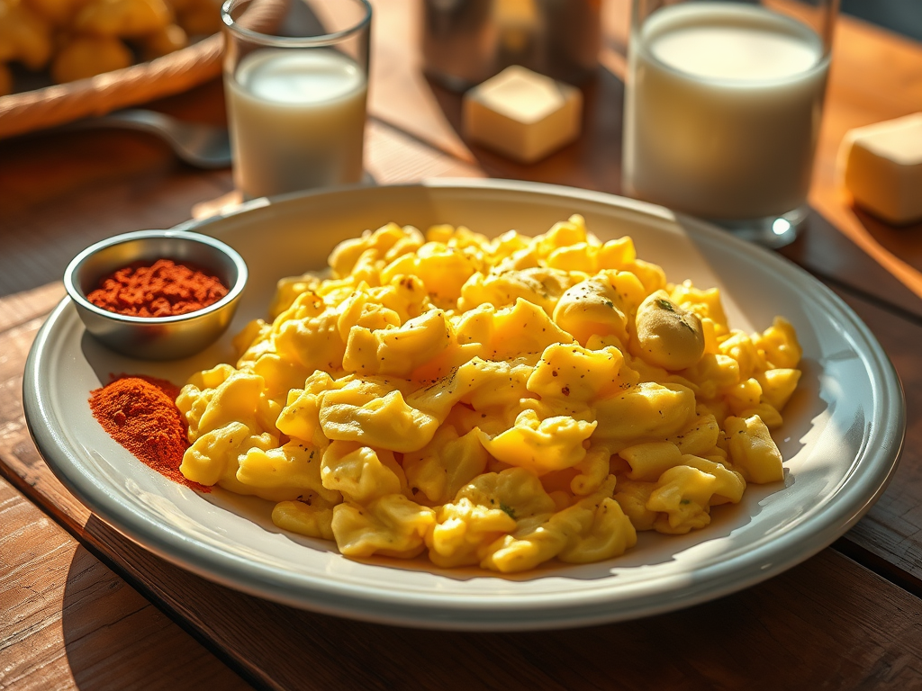 The Most Egg-cellent Scrambled Eggs Recipe!&nbsp;🍳✨